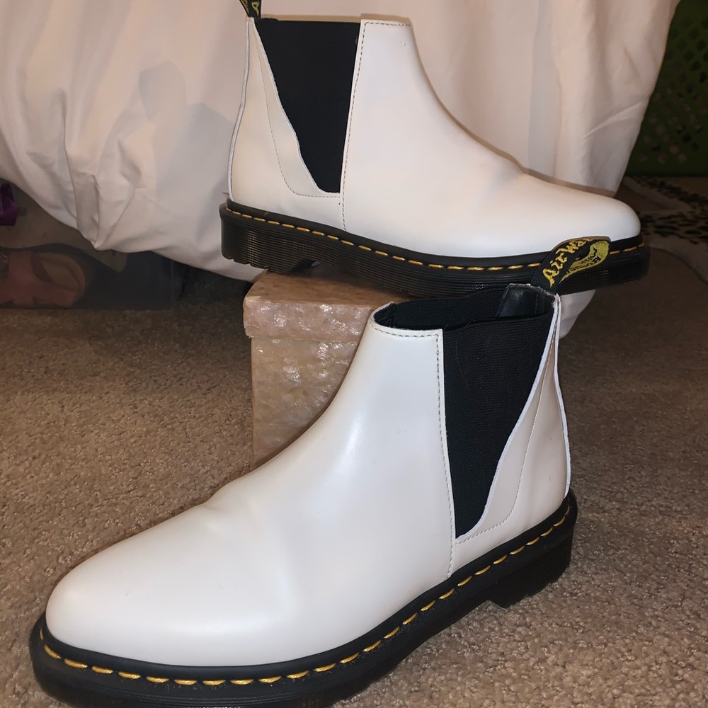 Size 8 White Dr. Martens